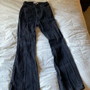 Abercrombie & Fitch Black Boot Cut Curve Love Jean - Long